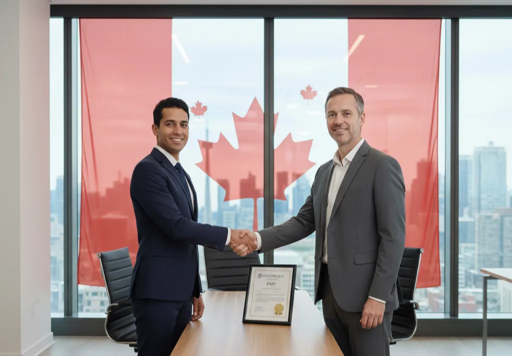 مدرک pmp در کانادا