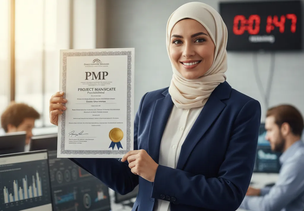 چگونه مدرک pmp بگیریم